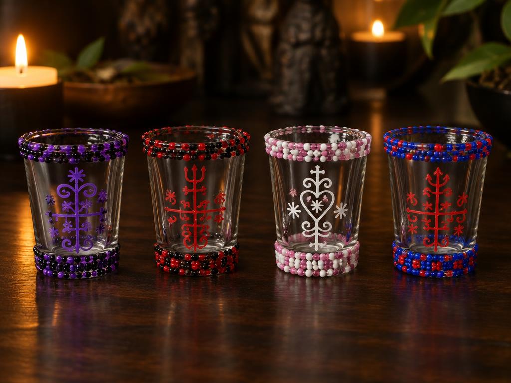 Glasses & altar pieces